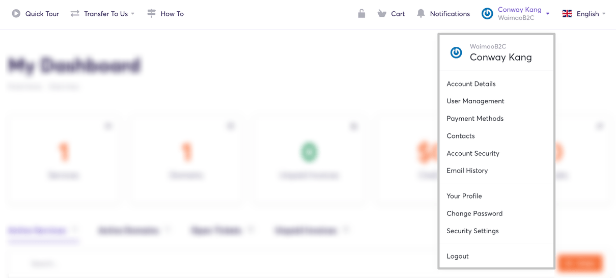 图片[1]-ChemiCloud 个人账户设置 | 歪猫跨境 | WaimaoB2C-歪猫跨境 | WaimaoB2C