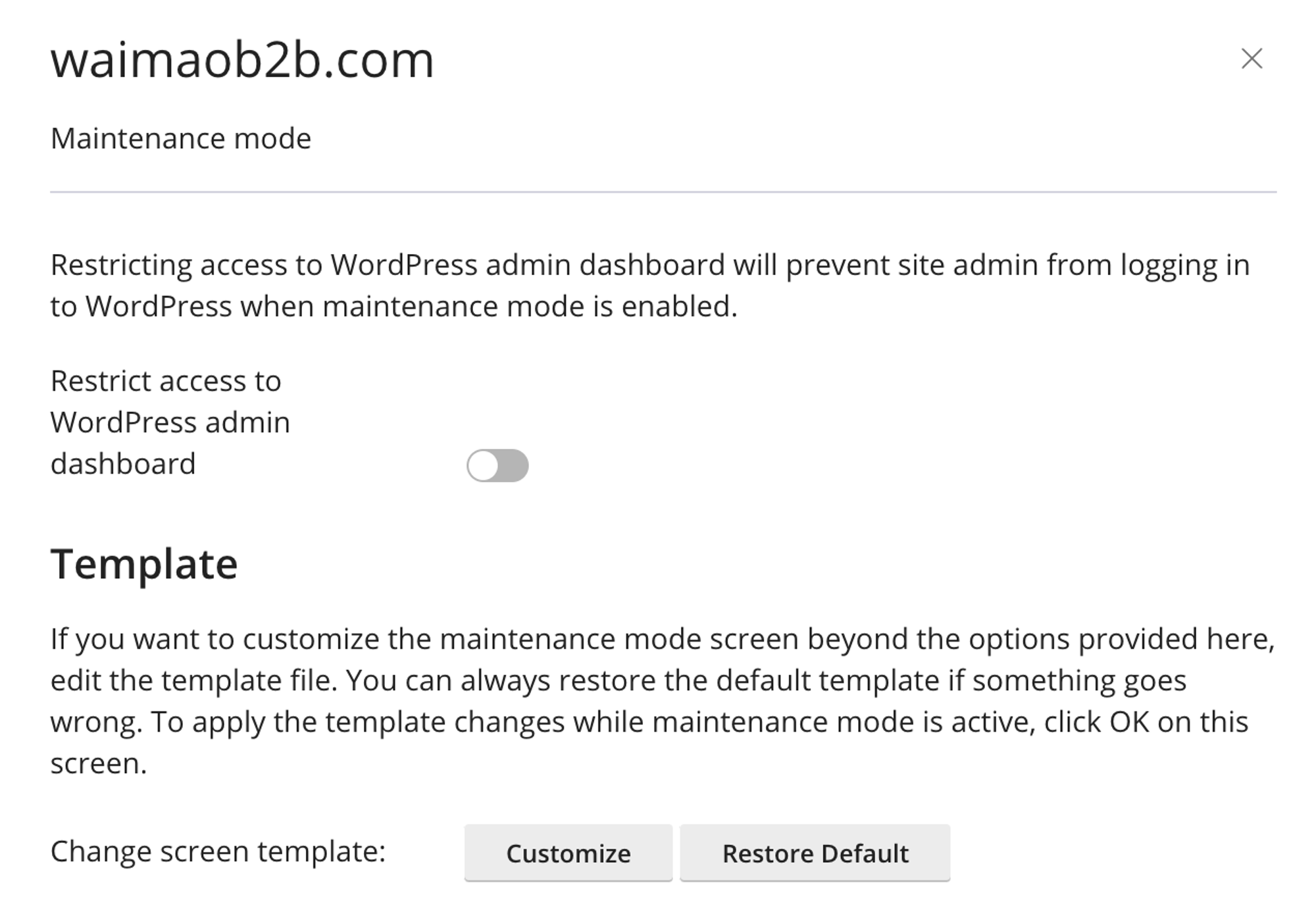 图片[43]-使用 WP Toolkit 管理 WordPress 站点 | 歪猫跨境 | WaimaoB2C-歪猫跨境 | WaimaoB2C
