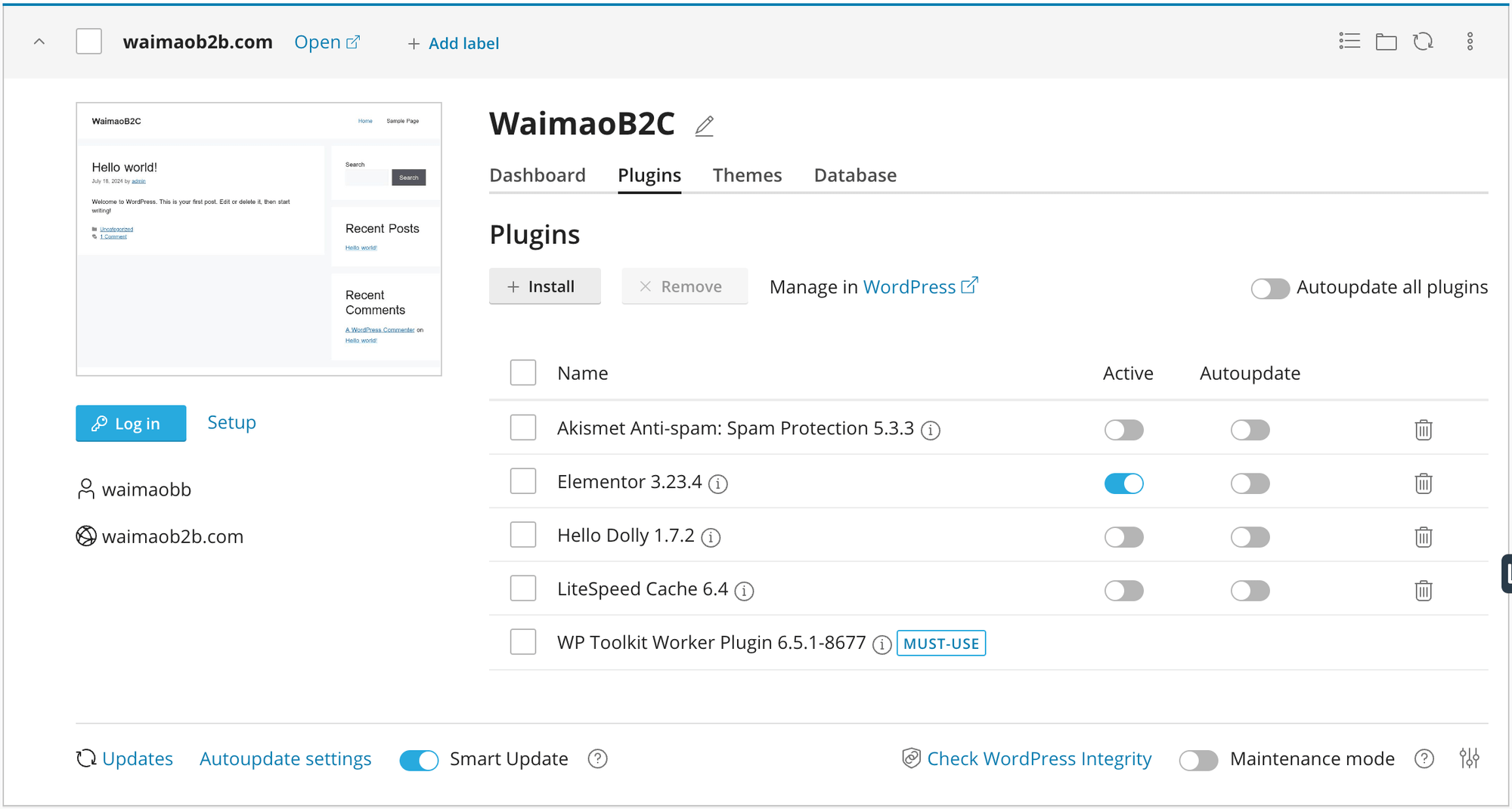 图片[49]-使用 WP Toolkit 管理 WordPress 站点 | 歪猫跨境 | WaimaoB2C-歪猫跨境 | WaimaoB2C