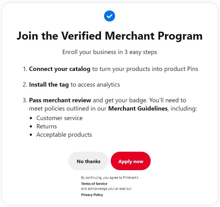 图片[2]-如何加入 Pinterest 的认证商家计划 Verified Merchant Program | 歪猫跨境 | WaimaoB2C-歪猫跨境 | WaimaoB2C