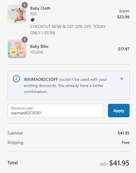 图片[14]-Shopify 独立站折扣码 Discount Code 设置教程 | 歪猫跨境 | WaimaoB2C-歪猫跨境 | WaimaoB2C