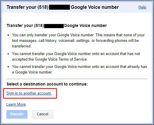 图片[10]-如何将购买的Google Voice号码转移到自己的谷歌账户中 | 歪猫跨境 | WaimaoB2C-歪猫跨境 | WaimaoB2C