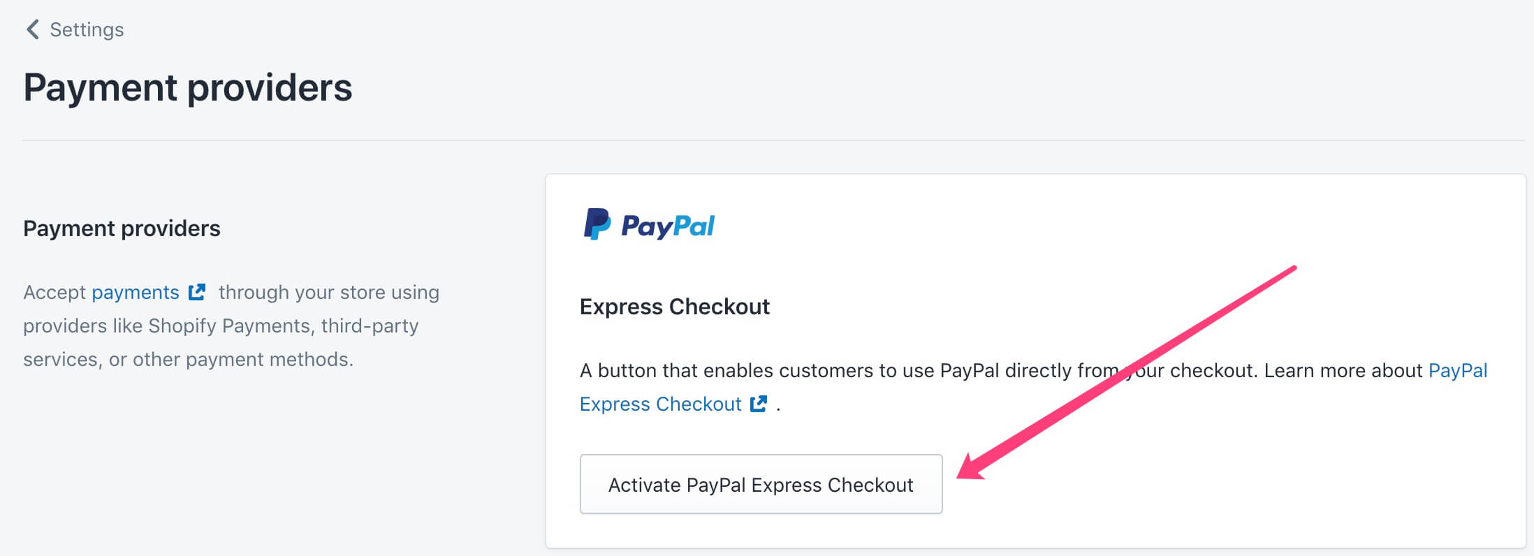 PayPal企业账户绑定到Shopify后台