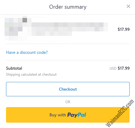 Shopify产品页面添加PayPal以及Buy Now按钮的设置方法