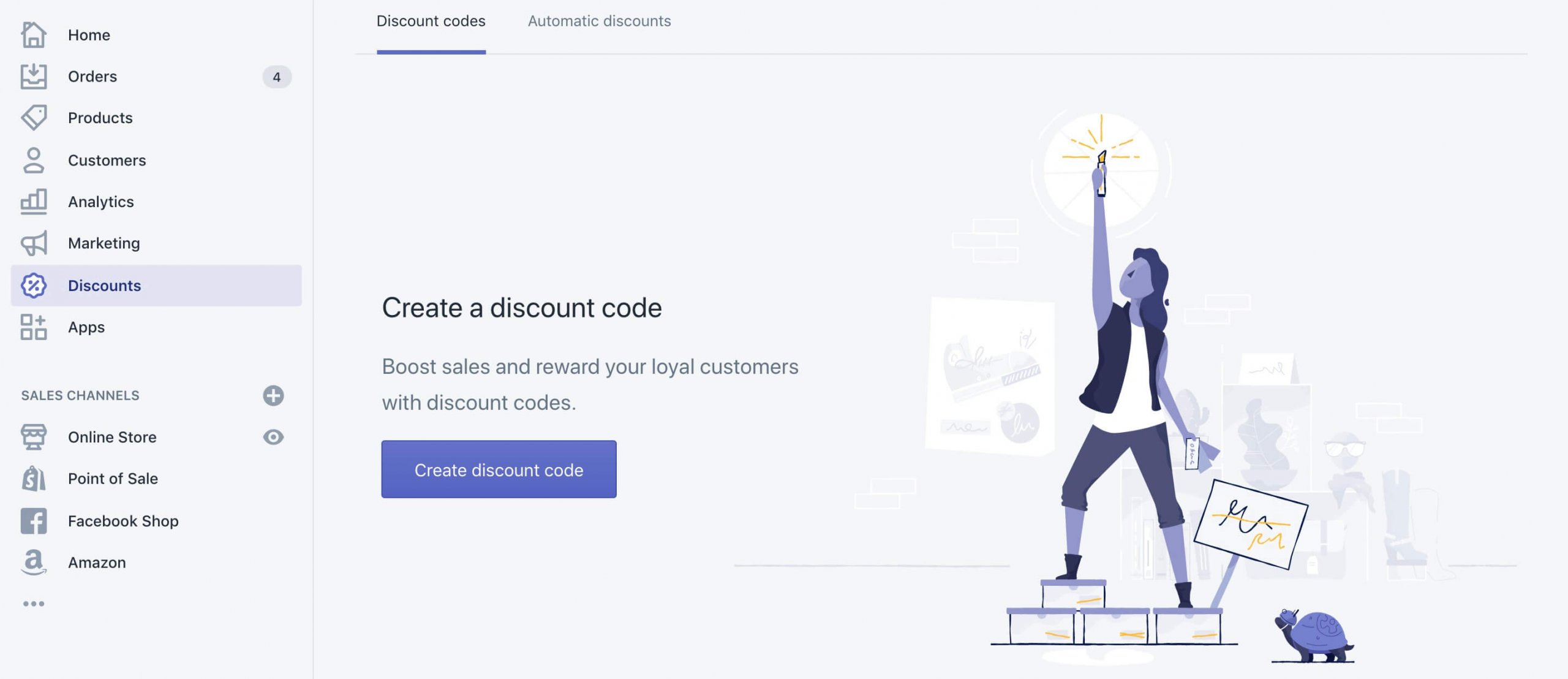 Shopify折扣设置 Discount Code 设置教程