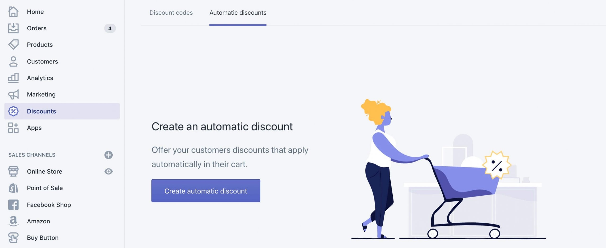 自动Shopify折扣码 Automated Discount 设置