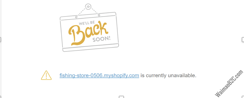 shopify被封