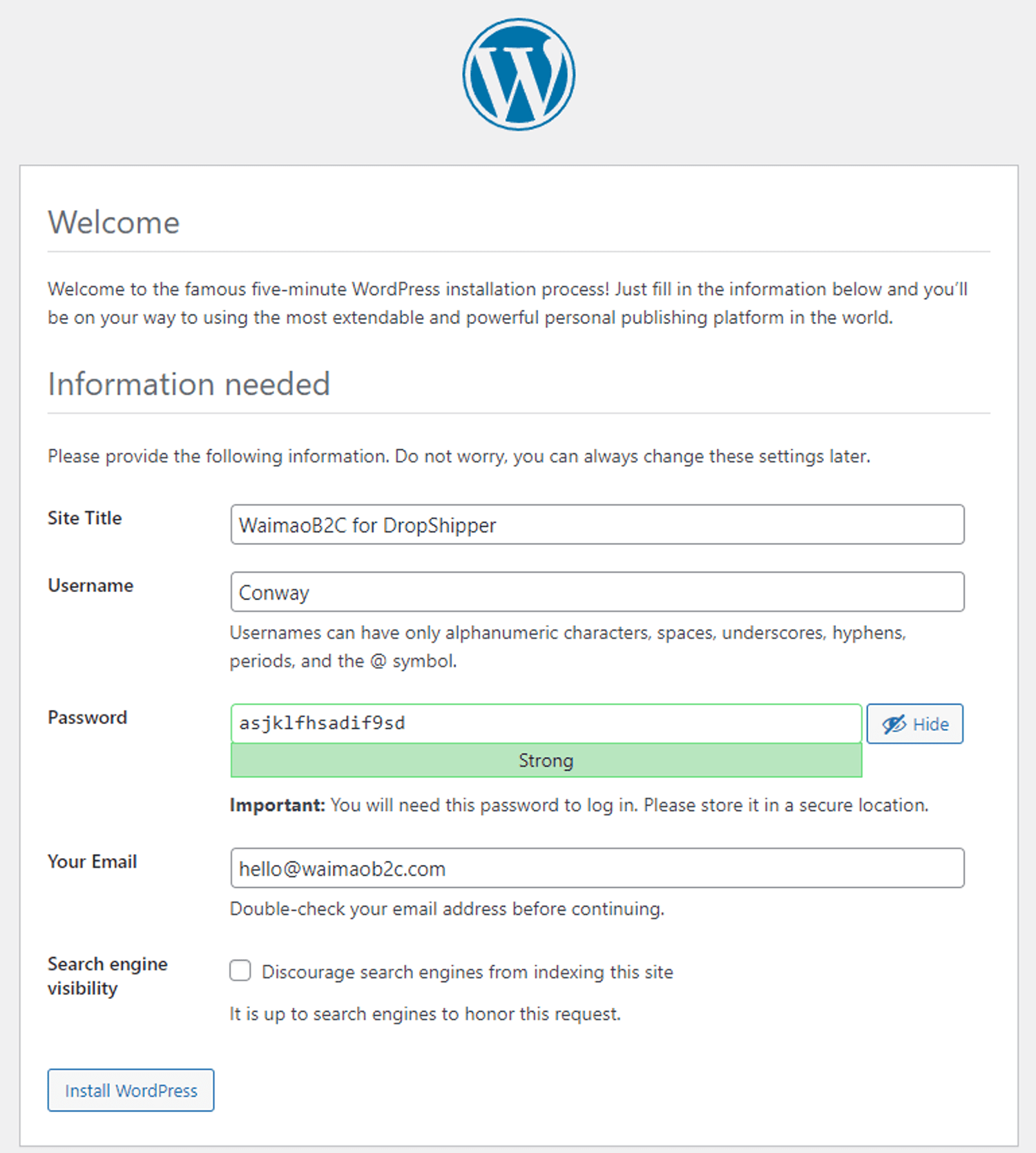 SiteGround 主机手动安装 WordPress 建站教程 ｜ 歪猫跨境 WaimaoB2C