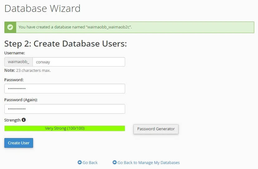 图片[6]-CPanel 数据库添加和管理设置教程 | 歪猫跨境 | WaimaoB2C-歪猫跨境 | WaimaoB2C