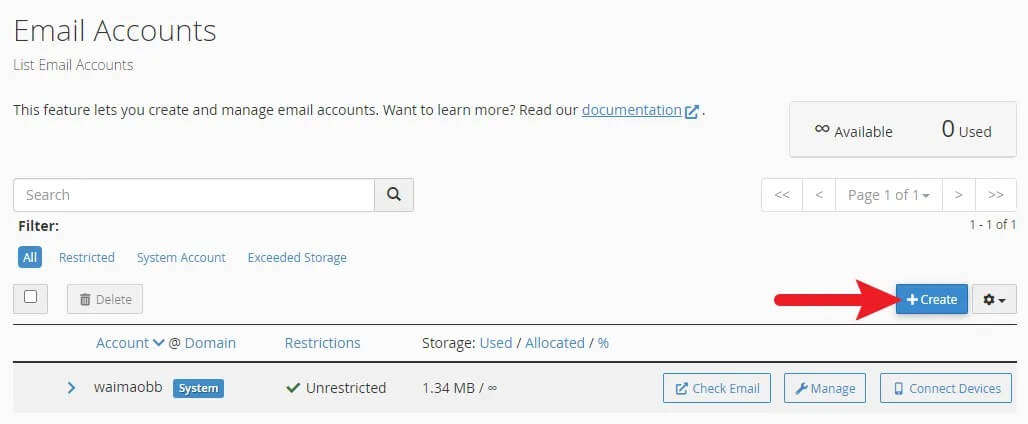 图片[3]-CPanel 域名邮箱账户添加和设置教程 | 歪猫跨境 | WaimaoB2C-歪猫跨境 | WaimaoB2C