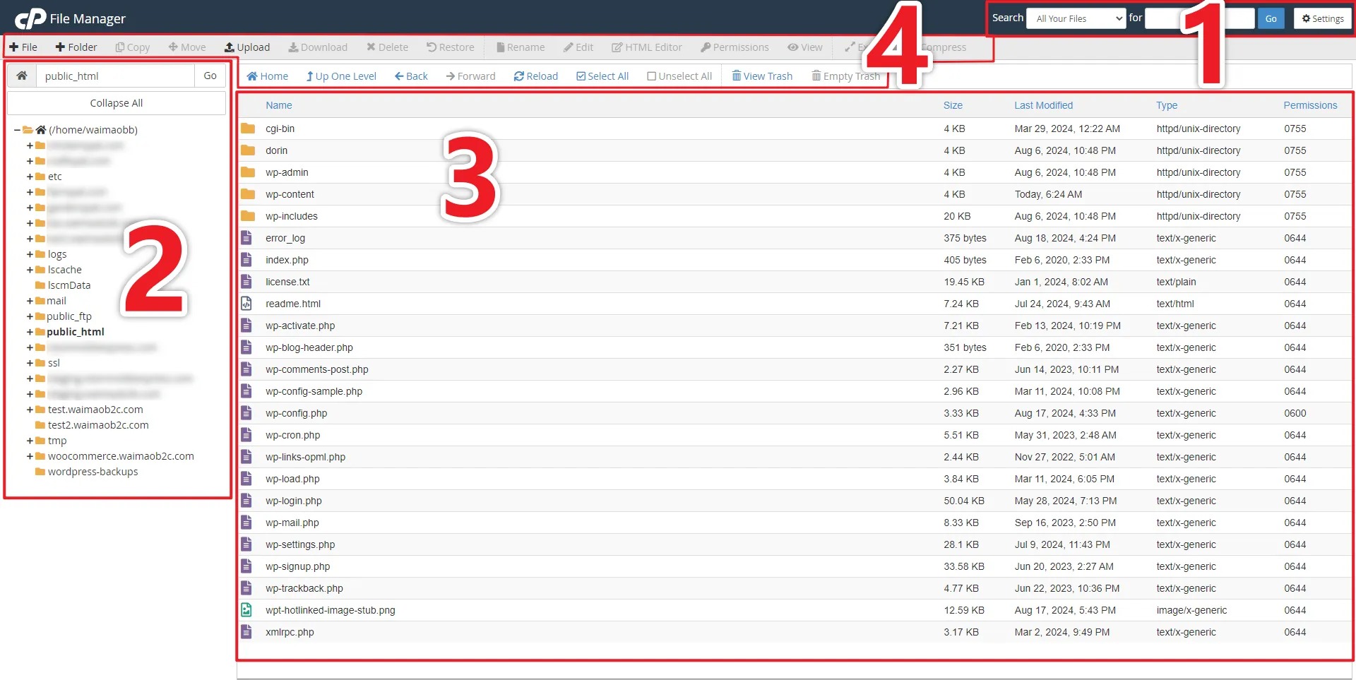 图片[3]-CPanel File Manager 网站文件管理器使用教程 | 歪猫跨境 | WaimaoB2C-歪猫跨境 | WaimaoB2C