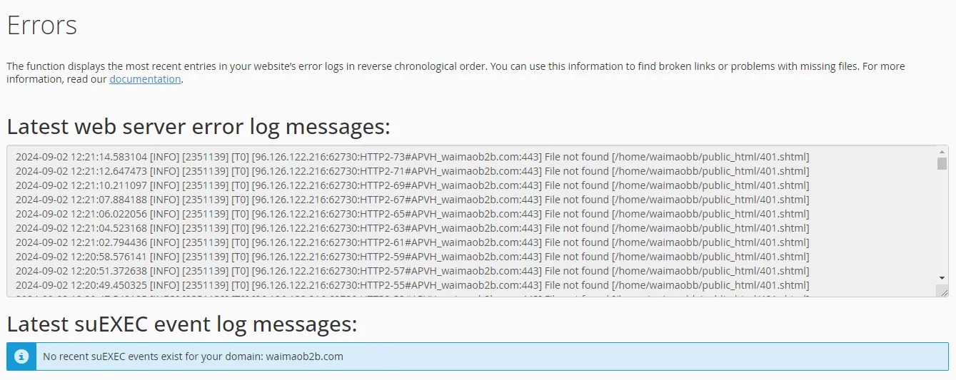图片[7]-CPanel 主机和网站监控和分析工具 Metrics 使用教程 | 歪猫跨境 | WaimaoB2C-歪猫跨境 | WaimaoB2C