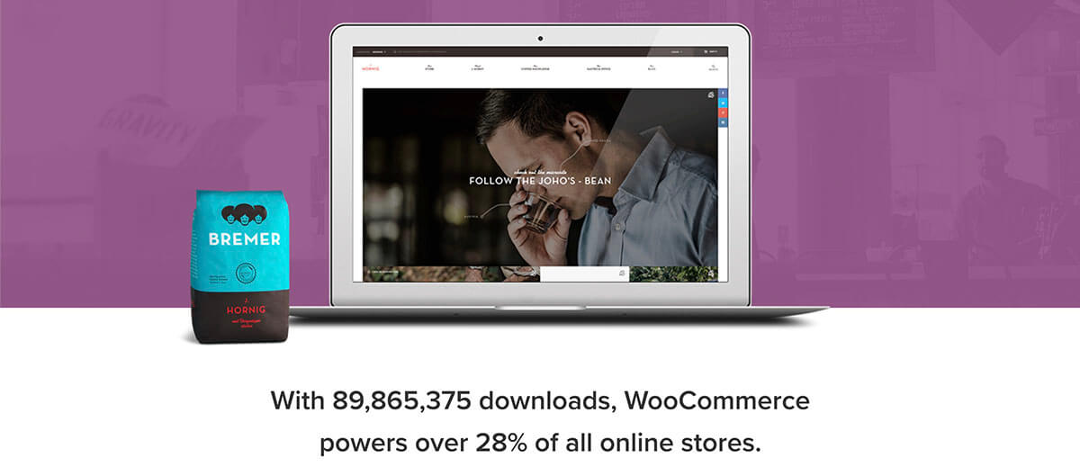 全球28%的电子商务网站使用的是WooCommerce系统