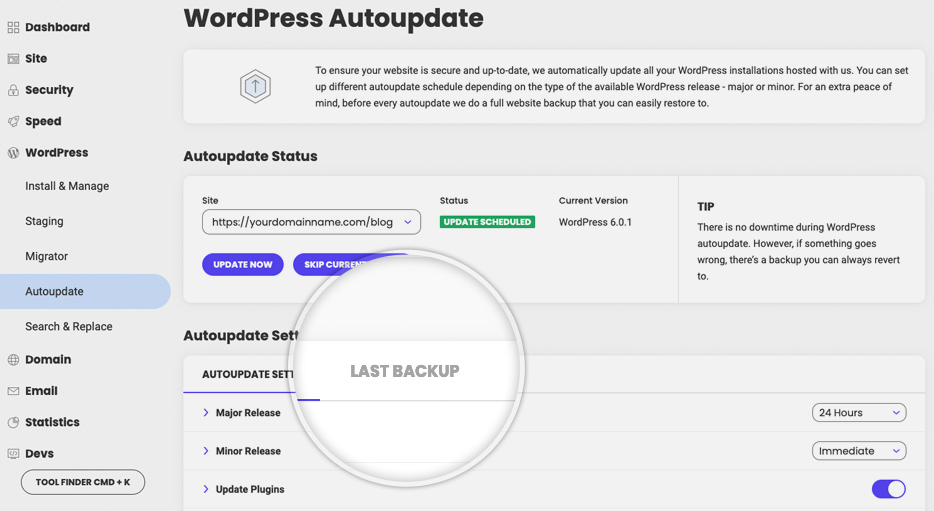 SiteGround 主机 Autoupdate 网站自动更新功能设置教程 | 歪猫跨境 WaimaoB2C